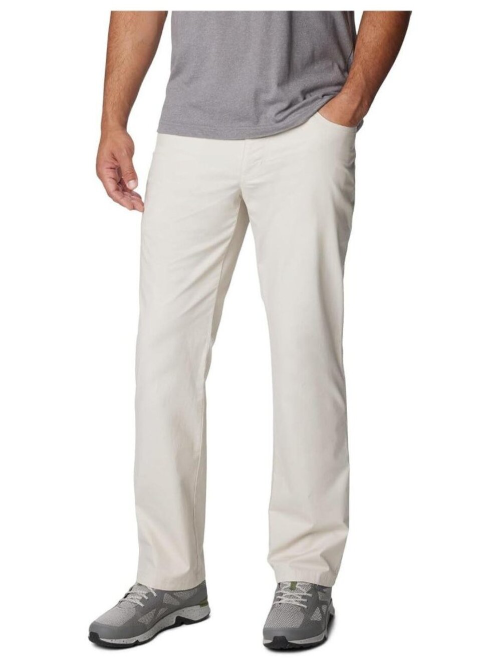 Columbia Men's Rapid Rivers Straight Leg Pants Dark Stone 38x32 $77 Value